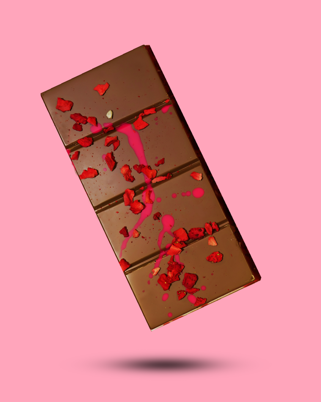 Dubai Chocolate - Valentine Edition (Pistachio + Strawberry Jam)