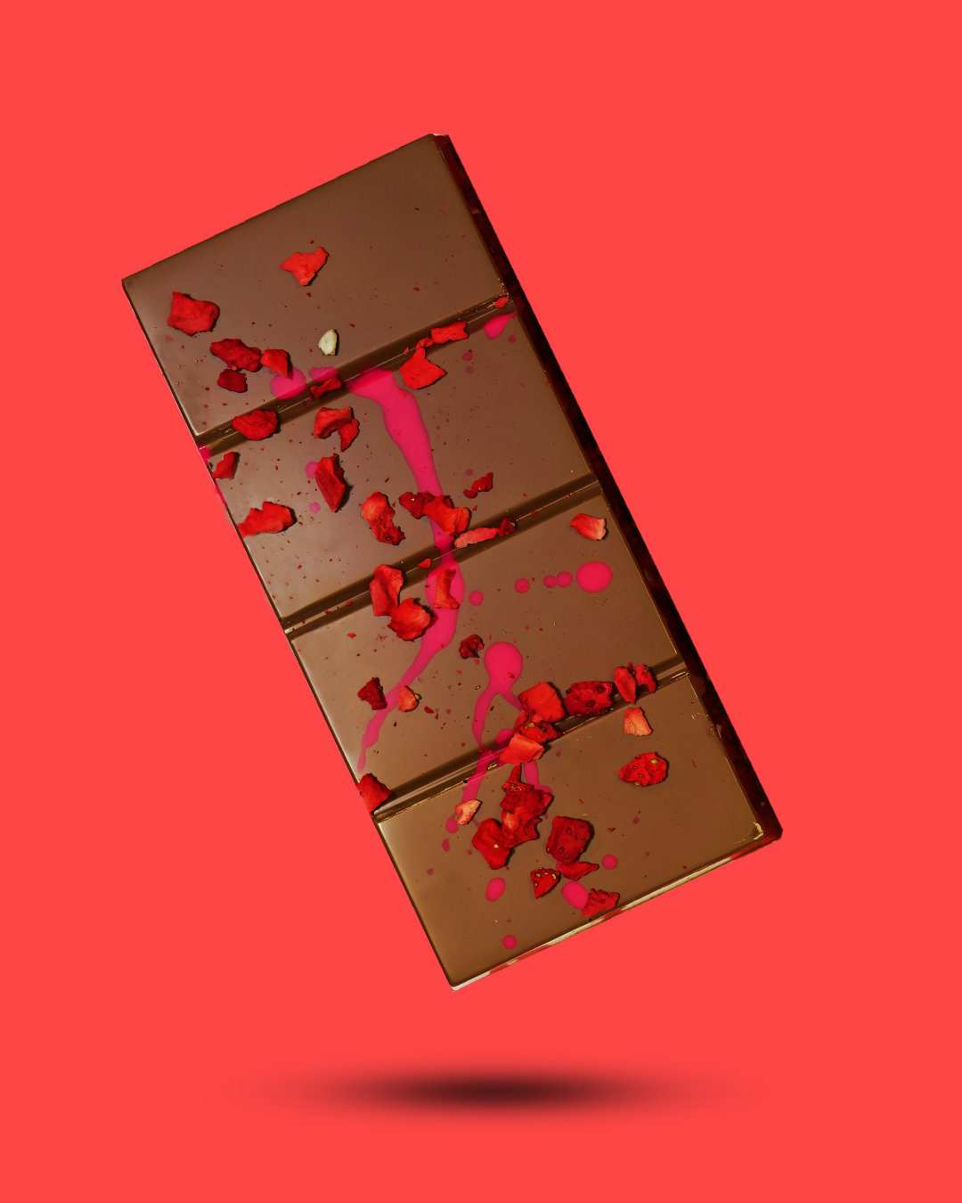 Dubai Chocolate - Valentine Edition (Pistachio + Strawberry Jam)