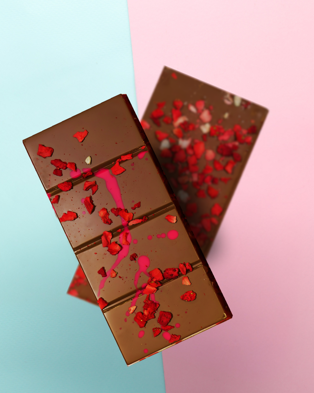 Dubai Chocolate - Valentine Edition (Pistachio + Strawberry Jam)